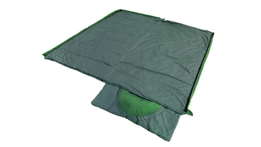 Outwell Sleeping Bag Blanket Sleeping Bag Contour Lux Isofill 235x105cm Head Inside Pocket Blanket Camping Couplable
