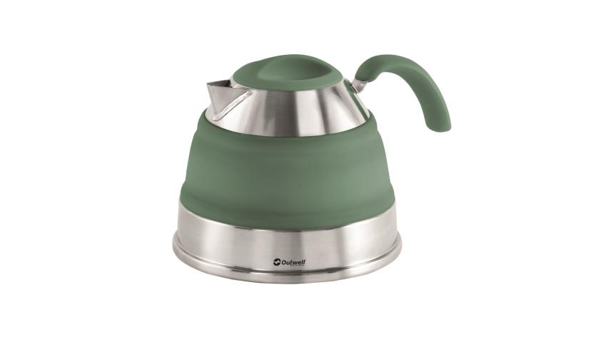 Outwell kettle 'Collaps' - 1.5L green