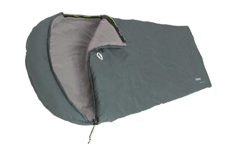 Outwell Sleeping Bag Blanket Sleeping Bag Campion Lux with Isofill teal 215x80cm Head Inside Pocket Blanket Camping