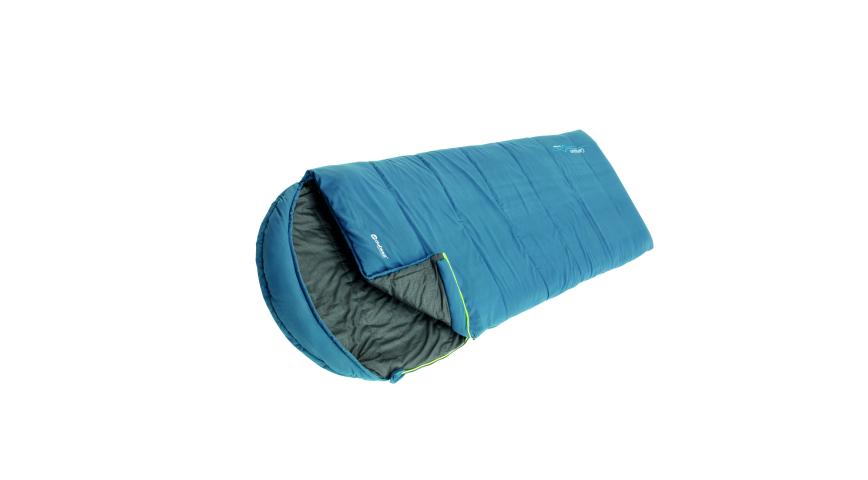 Outwell Sleeping Bag Blanket Sleeping Bag Campion Isofill Lux blue 225x85cm head part inner pocket blanket coupleable