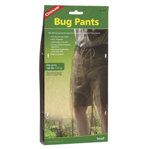 Coghlans bug pants size S mosquito repellent pants mesh mosquito protection olive