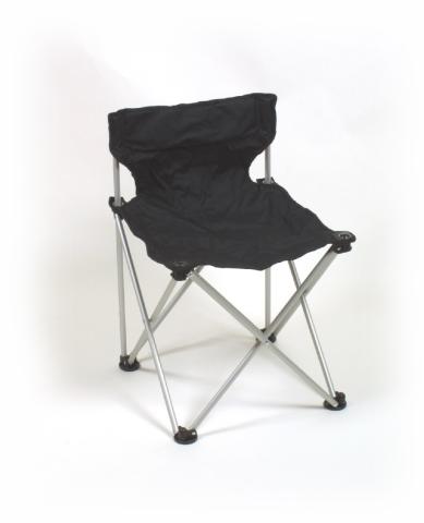 BasicNature Travelchair Standard camping chair folding chair - black