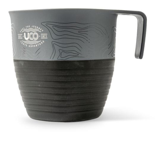UCO folding cup 360ml grey-black camping cup camping