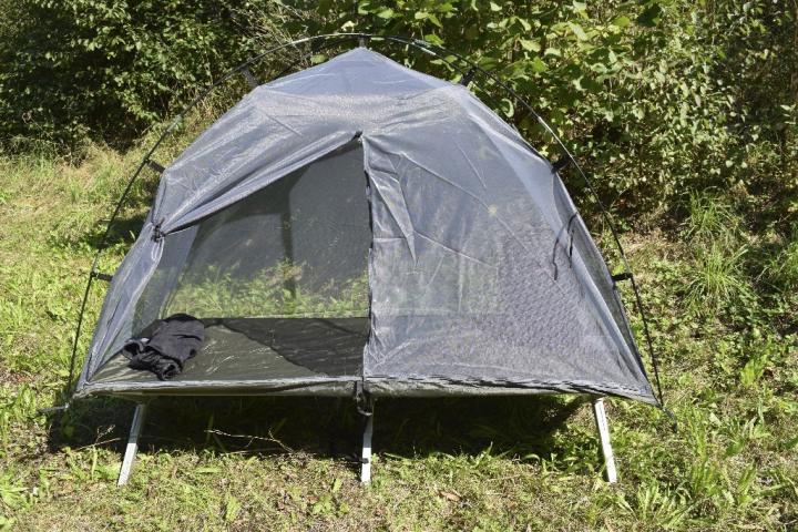 Brettschneider Mosquito Tent Mosquito Net 1 Person Tent Camp Bed Dome Tent Fiberglass Poles Camping Outdoor Tents Insect Protection