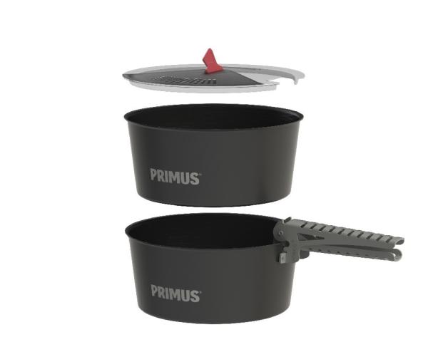 Primus pot set Litech ultralight aluminum non-stick set two pots 1.3l lid sieve packing bag camping tents