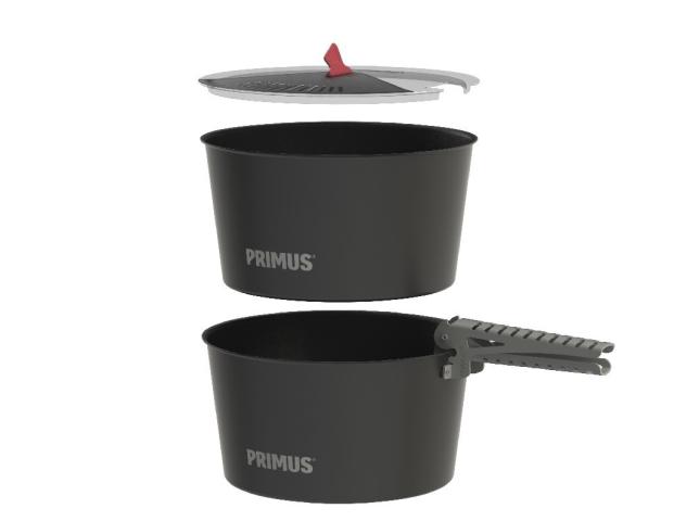 Primus pot set Litech ultralight aluminum non-stick set two pots 2.3l lid sieve packing bag camping tents