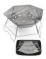 Preview: Origin Outdoors grill and fire bowl hexagon 40 x 45 cm outdoor grill grill grate