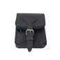 Preview: BasicNature belt bag Belt Safe black leather belt bag