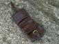 Preview: BasicNature belt bag Belt Safe mocha leather belt bag