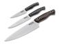 Preview: Böker Manufaktur Solingen Saga knife set Set of 3 knives from the Grenadill series Chef's knife Utility knife Paring knife