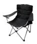 Preview: BasicNature Travelchair Holiday black camping chair folding chair director's chair