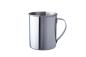 Preview: BasicNature stainless steel mug polished 0.4 L mug stainless steel camping travel