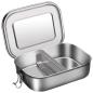 Preview: Origin Outdoors Lunch Box Deluxe 0.8 L School Leisure Lunch Box Stainless Steel