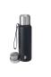 Mobile Preview: Origin Outdoors Isolierflasche PureSteel 0,75 L schwarz Edelstahl Isoflasche Thermosflasche Becher