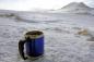 Preview: Origin Outdoors stainless steel thermal mug MUG blue 0.42L insulated mug travel camping picnic