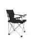 Preview: BasicNature camping chair folding chair travel chair comfort - black
