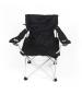 Preview: BasicNature camping chair folding chair travel chair comfort - black