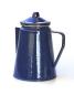 Preview: BasicNature enamel coffee pot 1.8L pot 8 cups blue enamel pot