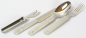 Preview: Bundeswehr cutlery original BW camping cutlery cutlery