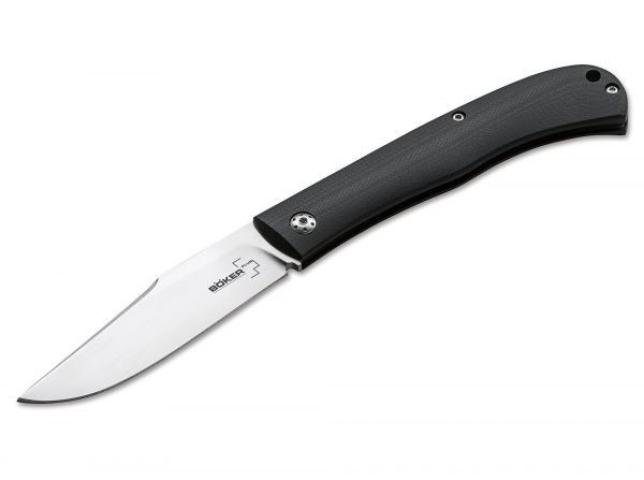 Böker Plus Slack black Slipjoint Pocket Knife Outdoor Hunting Knife Folding Knife