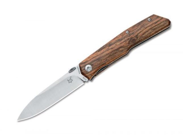 Taschenmesser Fox Knives Terzuola 525 Bocote Hunter Outdoor Messer Jagdmesser Klappmesser Holz Linerlock