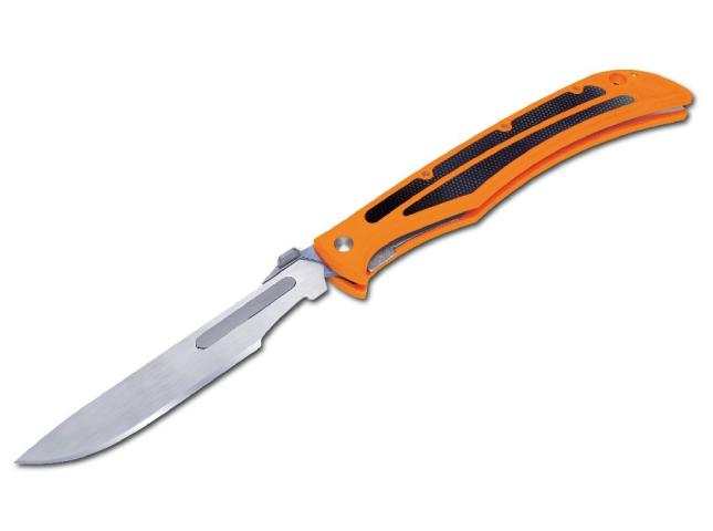 Havalon Baracuta Blaze Knife Taschenmesser für Angler und Jäger wechselbare Klinge Messer