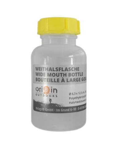 Origin Outdoors Weithalsflasche rund - 250 ml Hals Ø 30 mm auslaufsicher staubdicht