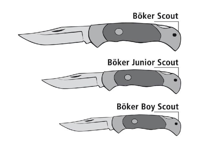 Pocket Knife Böker Scout Spearpoint Desert Ironwood Backlock Folding Knife Hunting Knife