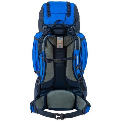 Highlander Backpack Expedition 85L blue incl. rain cover emergency whistle mountaineering hiking mountain tour trekking
