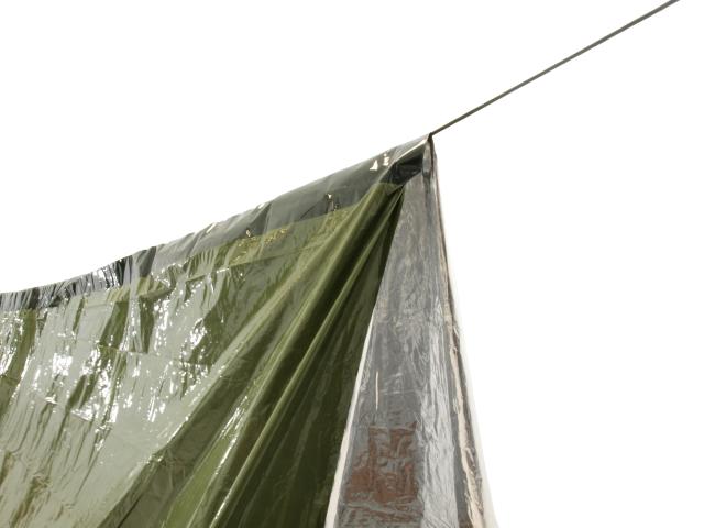 Origin Outdoors Survival Tent Tarp Green 3 in 1 Rain Canopy Awning Paracord