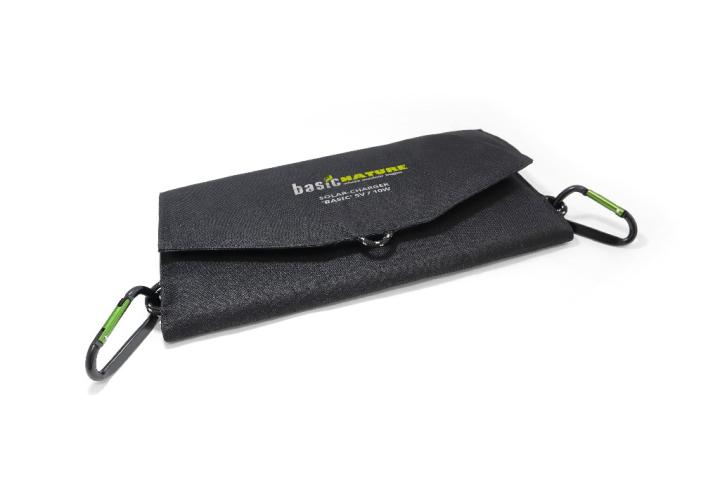 BasicNature Solar Charger Basic 5V/10W USB Camping Hiking Smartphone Mobile Phone