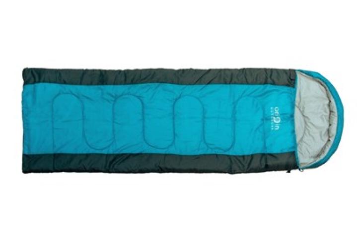 Origin Outdoors Sleeping Bag Summer Blanket Shape Blue Grey Washable Hood