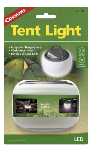 Coghlans Tent Light LED Lantern Lamp Tent Lantern Camping Lantern 120 Lumens