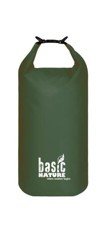 BasicNature pack bag 500D transport bag 20L dark green waterproof pack bag roll closure bag