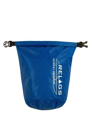 BasicNature pack sack 210T blue 20L transport bag waterproof packing bag roll closure bag camping leisure outdoor holiday