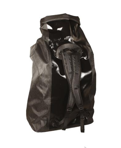 BasicNature  Seesack Rucksack 180l schwarz Transportsack wasserdicht Packtasche Rollverschluss Tasche Camping Freizeit Outdoor Urlaub