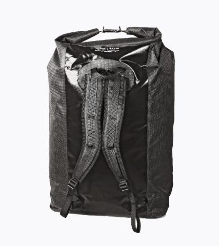 BasicNature duffel bag backpack 180l black transport bag waterproof packing bag roll closure bag camping leisure outdoor vacation