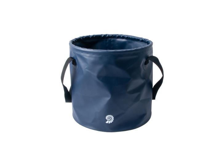 Origin Outdoors folding bucket 20 L dark blue foldable camping fishing garden beach travel