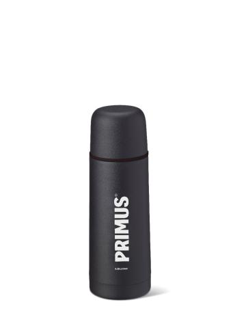 Primus Thermoflasche 0,35l schwarz Trinkflasche Becher Edelstahl Silikondichtung Vakuum