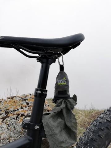 Basic Nature BasicNature Mini Towel - S oliv Microfiber Travel Tour Trekking Mountain Tour Bike Tour
