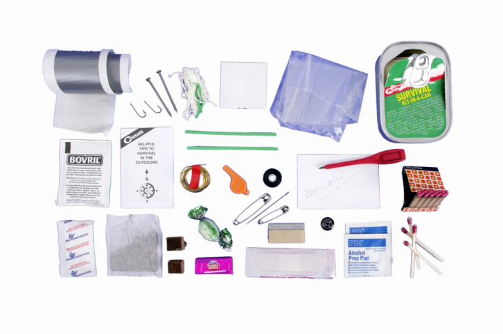 Coghlans Survival Kit Kit in a Can Ausrüstung Überlebensset