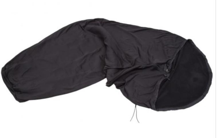Carinthia Grizzly Fleece Indoor Sleeping Bag Refuge Bags Black Microfleece