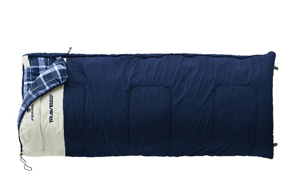 Ferrino Sleeping Bag Blanket Sleeping Bag Travel 200x90cm blue Camping Tents Caravan Motorhome Blanket Guest Bed