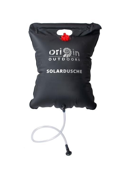 Origin Outdoors solar shower rollable 20L camping shower shower