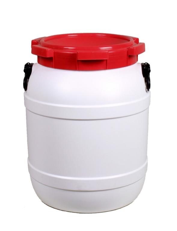 BasicNature wide-neck barrel 54 liters round boat barrel luggage barrel protective barrel absolutely waterproof