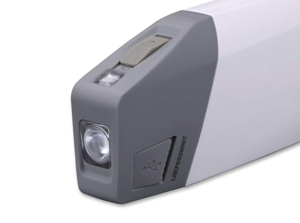 Fenix E-STAR Taschenlampe 100 Lumen Dynamo Outdoorlampe 4 Stufen Akku USB