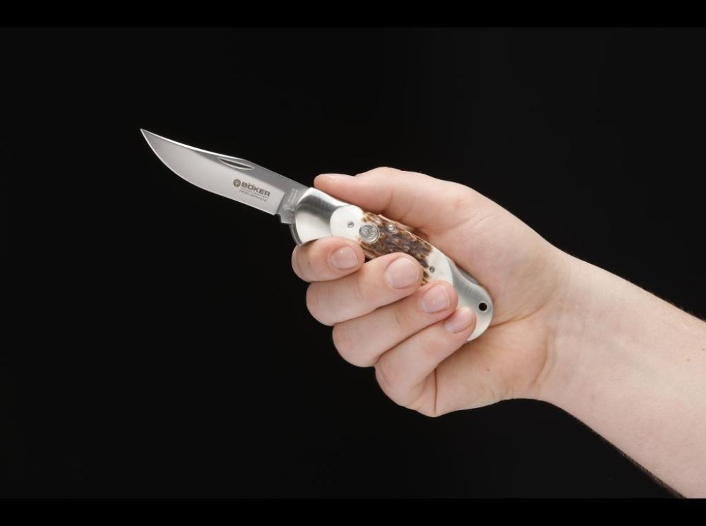 Böker Scout Scout Stag I Pocket Knife Hunting Knife Outdoor Knife