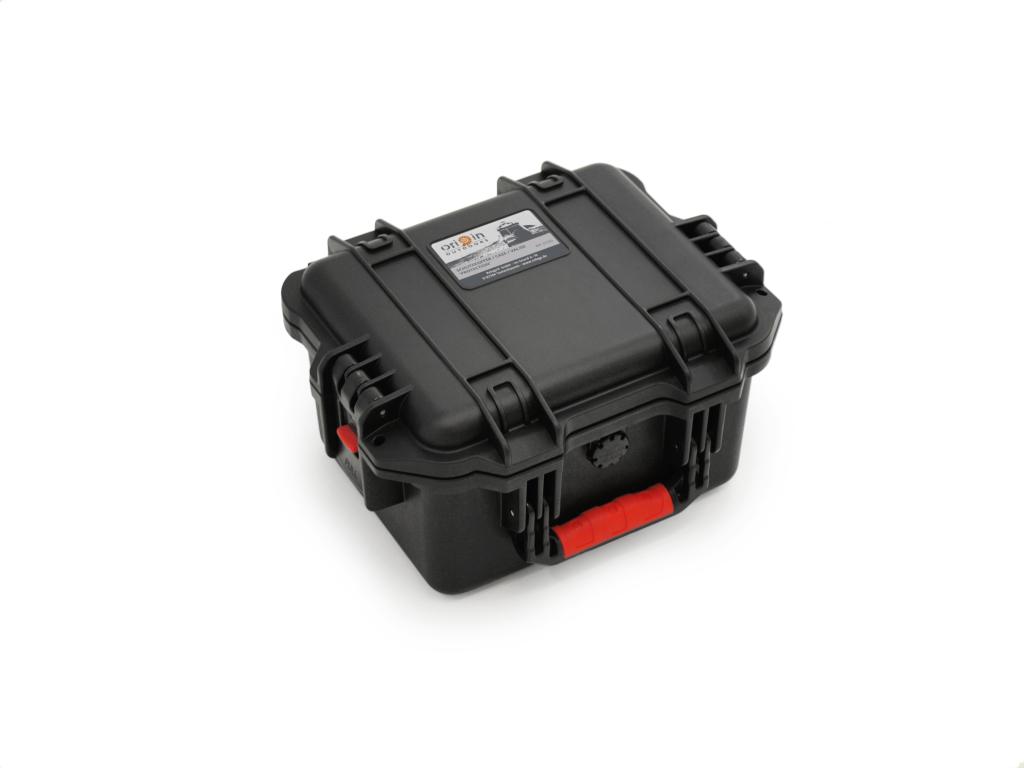 Origin Outdoors protective case Protection 2200 black with foam insert, dustproof, waterproof, unbreakable plastic box case