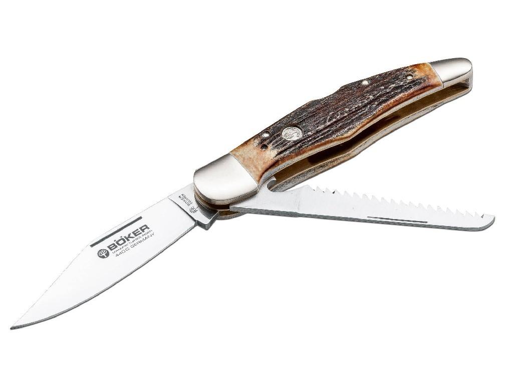 Böker Hunting Knife Folding Knife Pocket Knife Duo