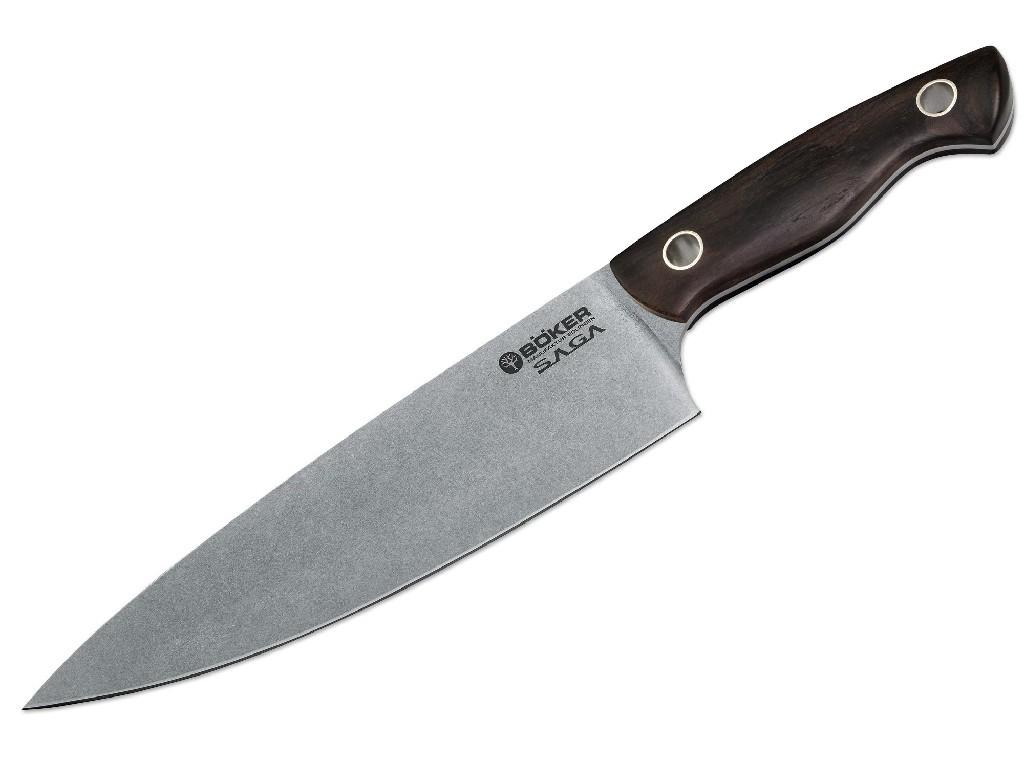 Böker Saga Chef's Knife Chef's Knife Knife Grenadilla